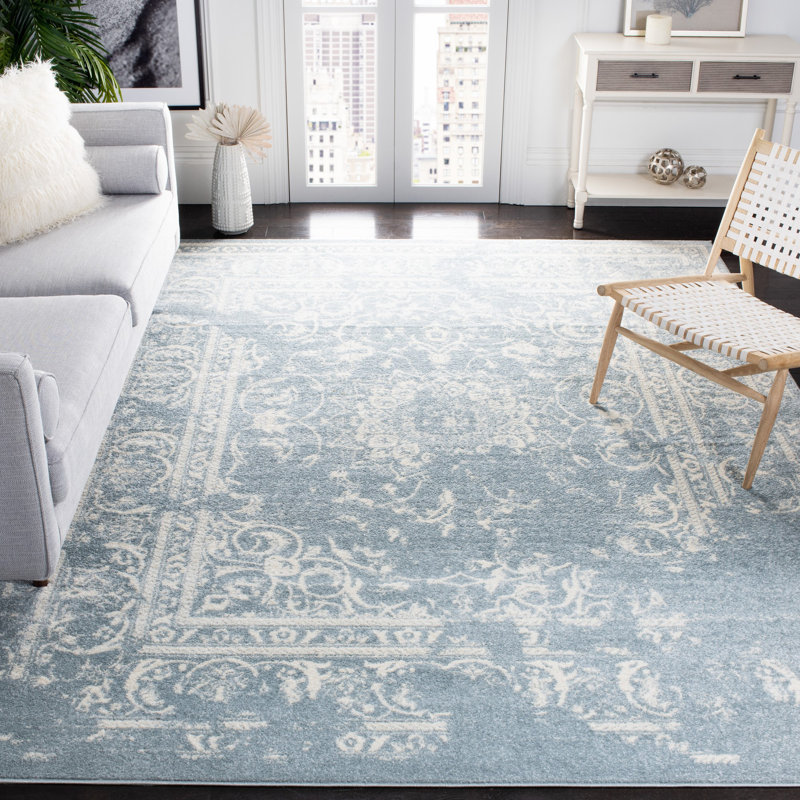 Trent Austin Design® Costa Mesa Slate/Ivory Area Rug & Reviews Wayfair